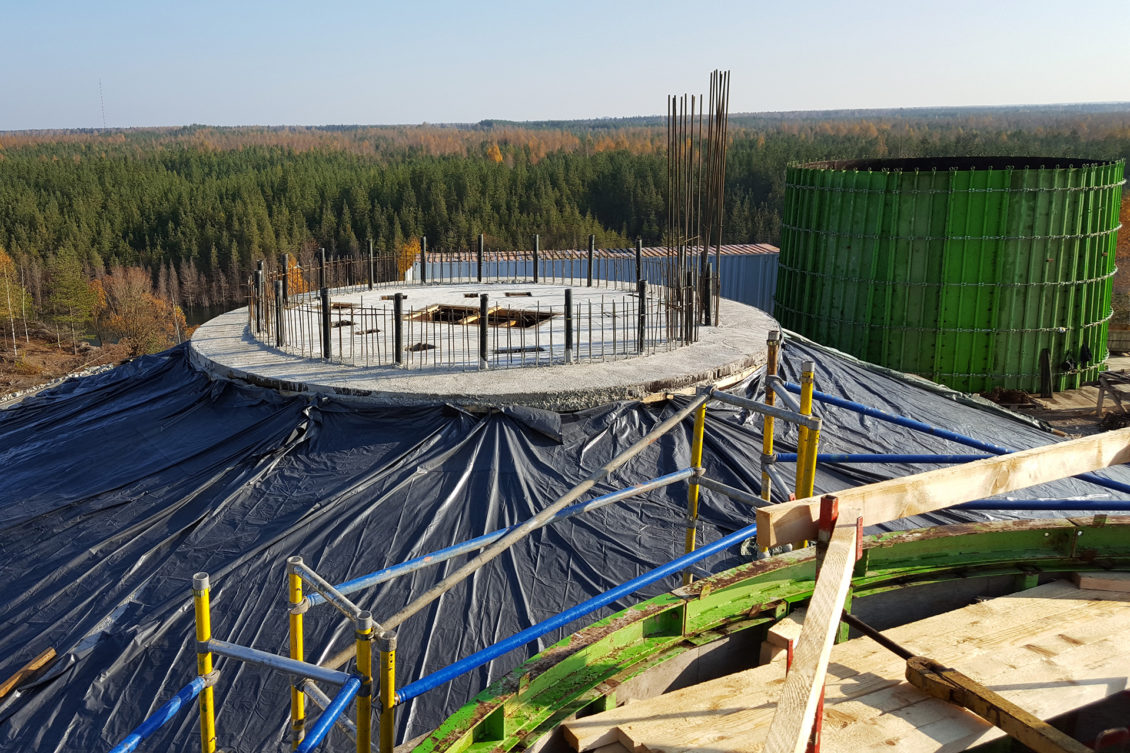 Construction of Aidu Wind Farm