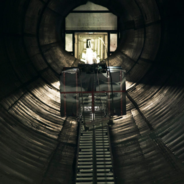 The first 3M116 prototype wind turbine in Salme Wind Park