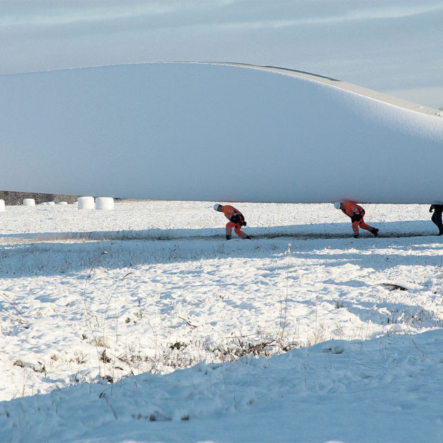 Construction of Salme Windpark